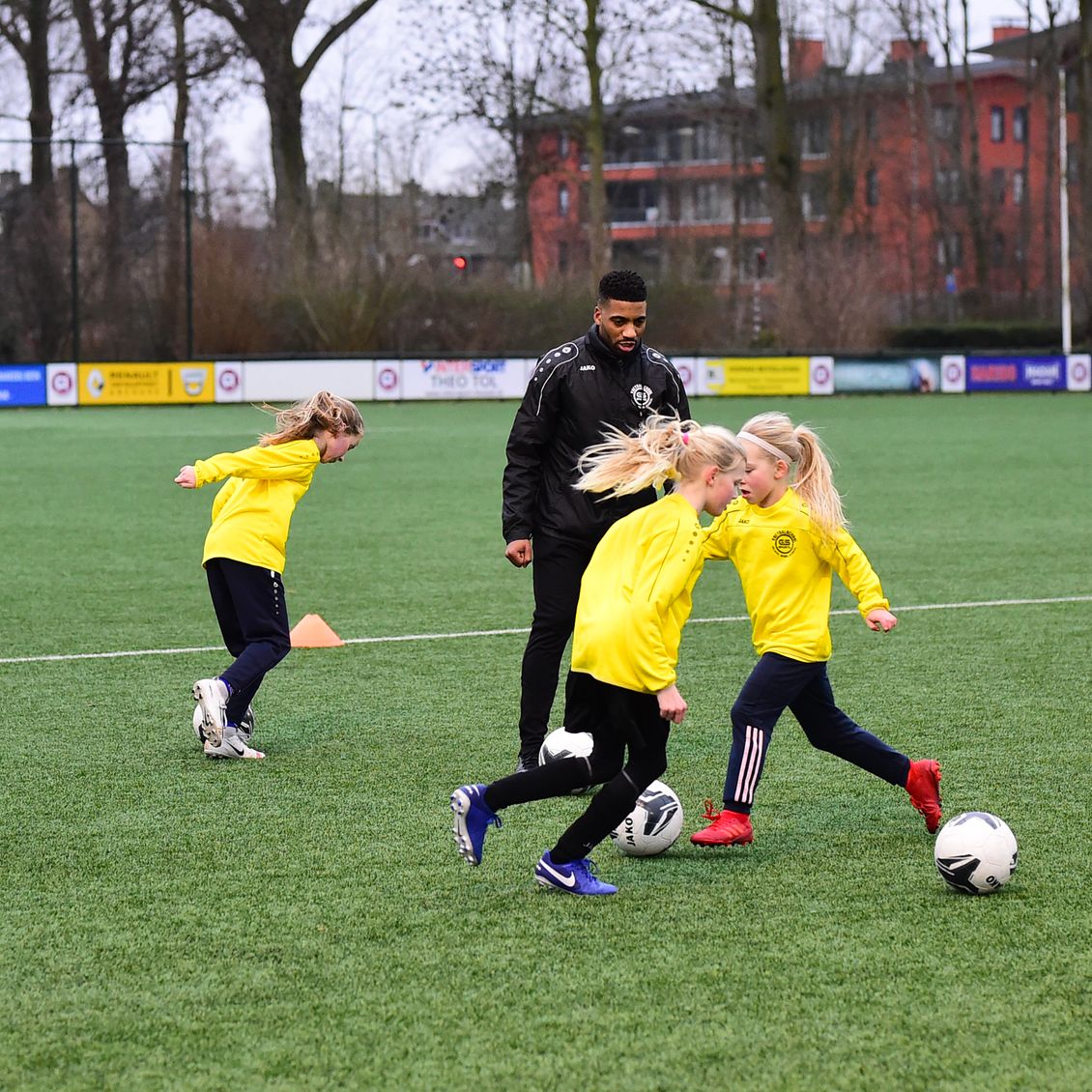 Voetbal maneuvres GS Sports
