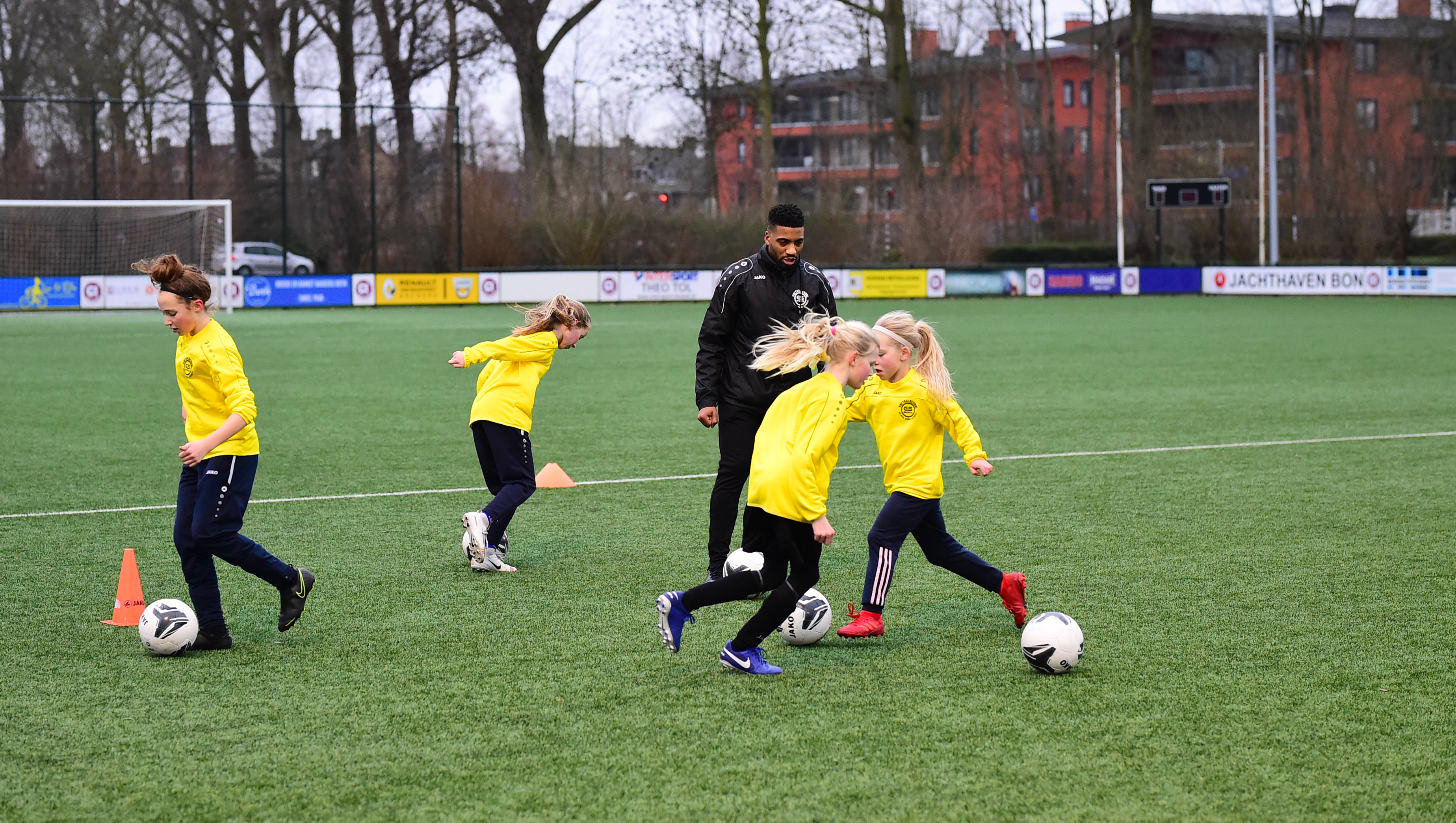Voetbal maneuvres GS Sports