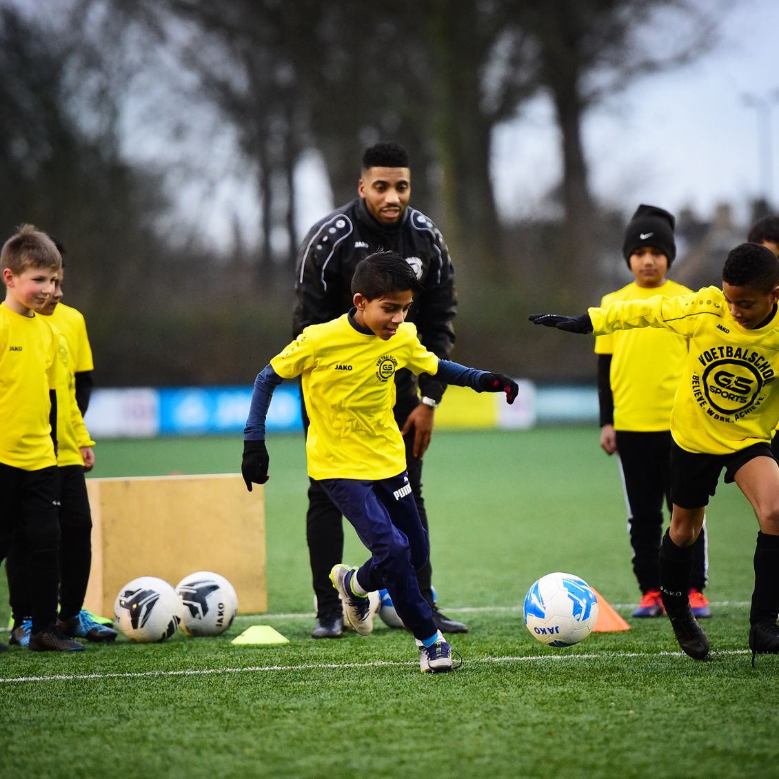 Voetbaltraining GS Sports