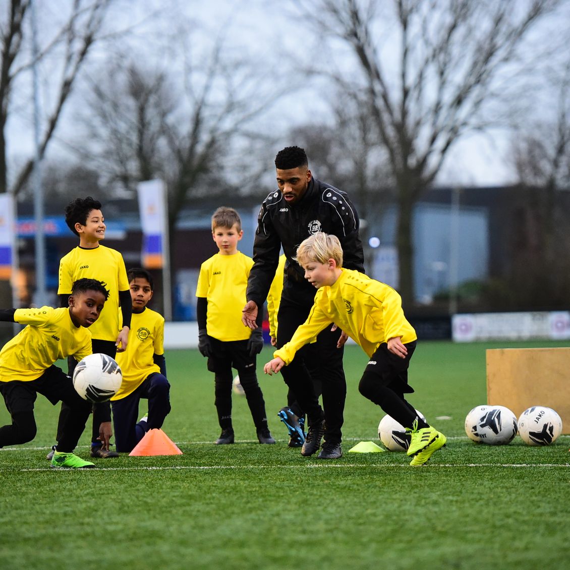 Voetbaltraining GS Sports